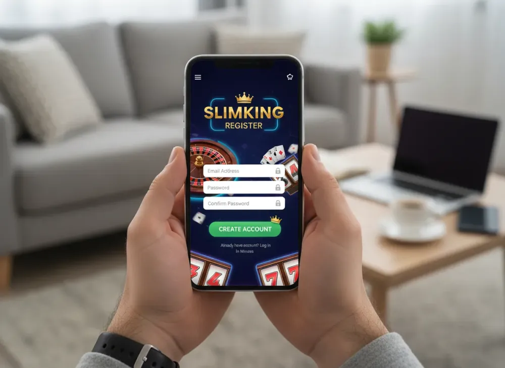 Slimking Register – Create Your Account in Minutes